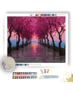 BLOSSOM PATHWAY - Paint by Numbers Full Kit
