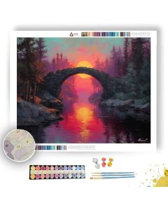 BRIDGE OF LIGHT - Paint by Numbers Full Kit