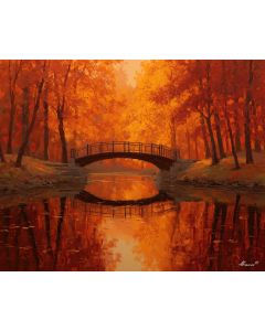 AUTUMN FOOTBRIDGE