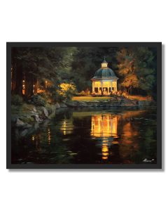 RIVERSIDE GAZEBO - FRAMED
