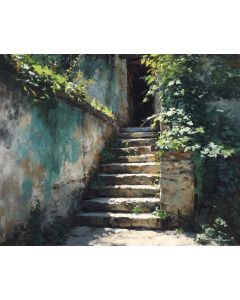 OLD STONE STEPS