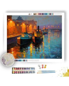 RIVER MARKET - Paint by Numbers Full Kit