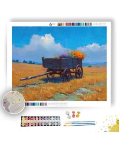 HARVEST CART - Paint by Numbers Full Kit