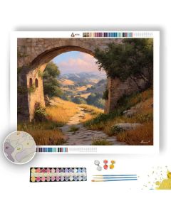 GOLDEN BRIDGEWAY - Paint by Numbers Full Kit