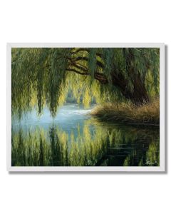 WILLOW BY THE WATER - FRAMED