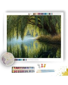 WILLOW BY THE WATER - Paint by Numbers Full Kit