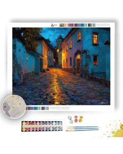 VILLAGE ROAD - Paint by Numbers Full Kit