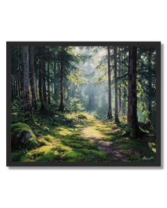 FOREST CLEARING - FRAMED