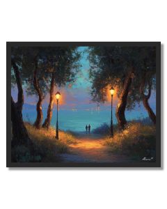 SEASIDE PATH - FRAMED
