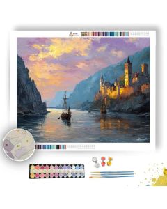 RIVER RHINE MAGIC - Paint by Numbers Full Kit