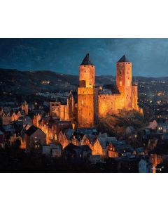 MARBURG CASTLE NIGHT