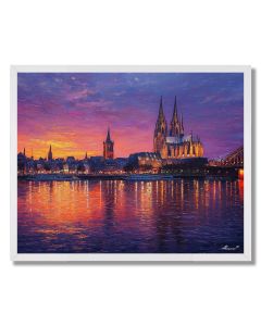 COLOGNE LIGHTS - FRAMED
