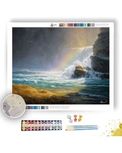 RHEINFALL MIST - Paint by Numbers Full Kit