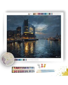 HAMBURG ELBPHILHARMONIE - Paint by Numbers Full Kit