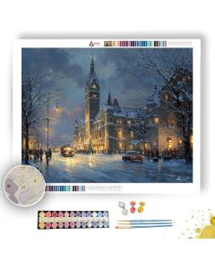 RATHAUS EVENING - Paint by Numbers Full Kit