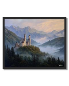 NEUSCHWANSTEIN GLOW - FRAMED