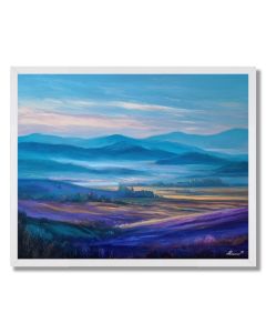 MIST ABOVE THE HILLS - FRAMED