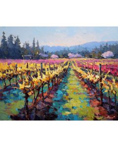 VINEYARD IN BLOOM