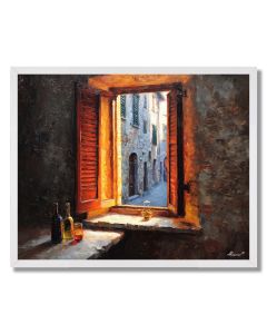 TUSCAN WINDOW LIGHT - FRAMED
