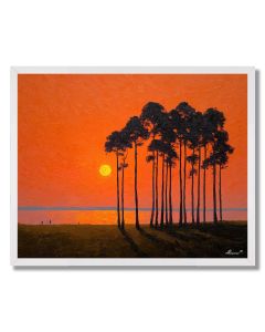 CYPRESS SILHOUETTE - FRAMED
