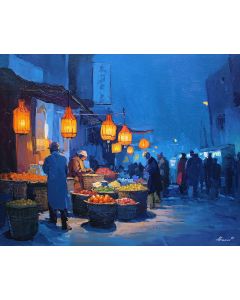 MARKET AT NIGHT