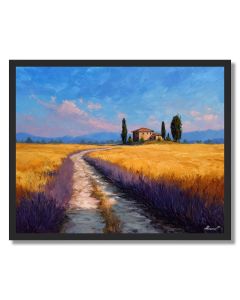 WALK THROUGH TUSCANY - FRAMED