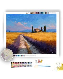 WALK THROUGH TUSCANY - Paint by Numbers Full Kit
