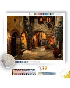 TUSCAN COURTYARD - Paint by Numbers Full Kit