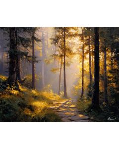 AUSTRIAN FOREST PATH