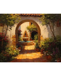 SPANISH GARDEN PATH