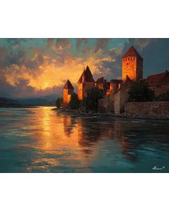 RHINE RIVER SUNSET
