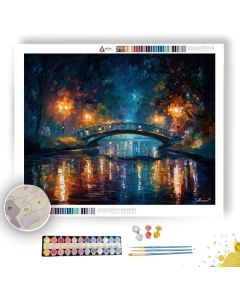 ELVEN BRIDGE CROSSING - Paint by Numbers Full Kit