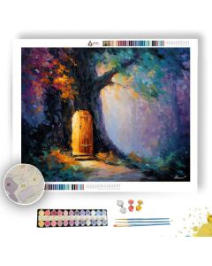 HIDDEN FAIRY DOOR - Paint by Numbers Full Kit