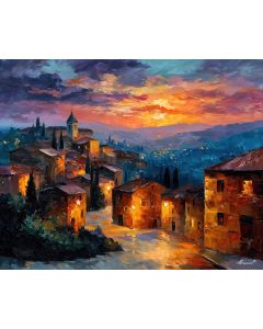 DAWN OVER VILLAGE