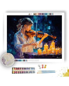 CANDLELIGHT SERENADE - Paint by Numbers Full Kit