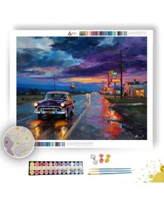 ROUTE 66 MEMORIES - Paint by Numbers Full Kit