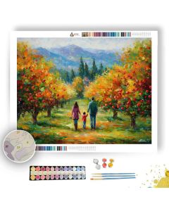 COUNTRY APPLE ORCHARD - Paint by Numbers Full Kit