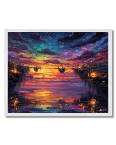 MAGICAL SKY CITY - FRAMED