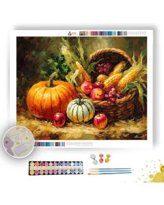 AUTUMN HARVEST - Paint by Numbers Full Kit