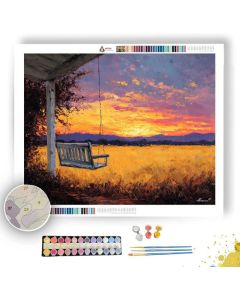 FRONT PORCH SWING - Paint by Numbers Full Kit