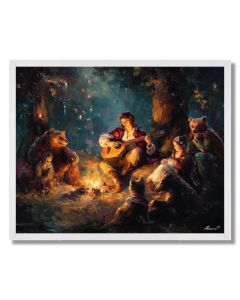 SONG OF THE WOODS - FRAMED