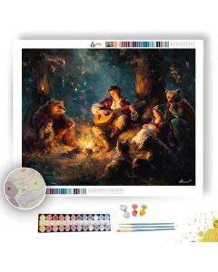 SONG OF THE WOODS - Paint by Numbers Full Kit