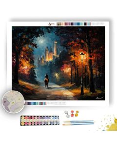 KNIGHTS QUEST PATH - Paint by Numbers Full Kit