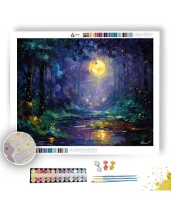 MYSTIC MOONLIGHT - Paint by Numbers Full Kit