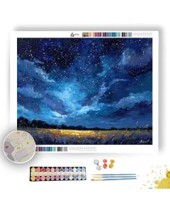 STARRY NIGHT SKY - Paint by Numbers Full Kit