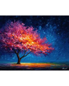 BLOSSOMING NIGHT TREE