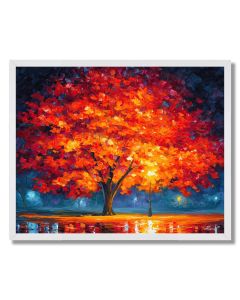 MAPLE TREE GLOW - FRAMED