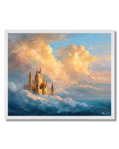 CASTLE IN CLOUDS - FRAMED