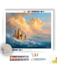 CASTLE IN CLOUDS - Paint by Numbers Full Kit