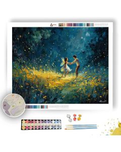 MEADOW LIGHT DANCE - Paint by Numbers Full Kit